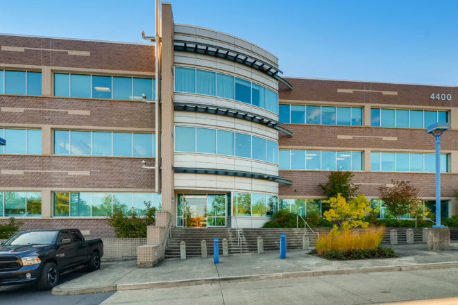 The 4400 Building is a three-story suburban office property in Vancouver, WA.