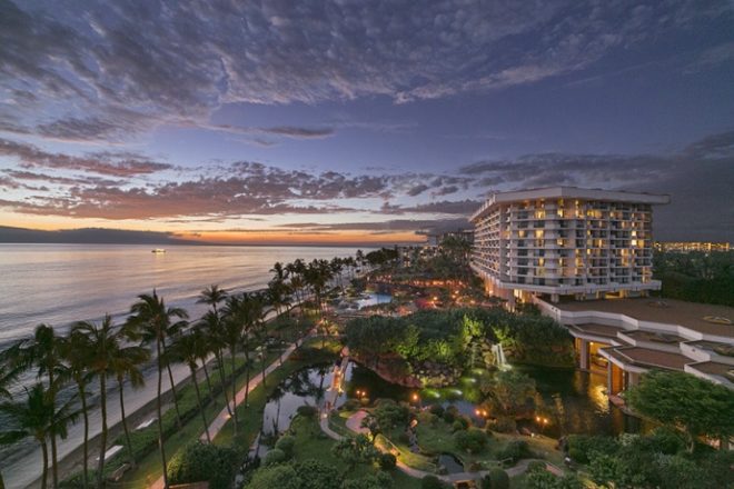 The Hyatt Regency Maui Resort in Hawaii and Spa, awarded LEED Silver certification in 2014