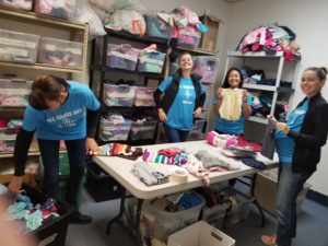 Unico employees take part in the company's first company-wide day of community service. Named "All Hands Day," the effort took place Oct. 5, 2018, across three states, six cities, and represented employees from 8 cities. Unico, a private equity real estate investment firm, is headquartered in Seattle with presence in Denver, Portland, Ore., Nashville, Austin, and Salt Lake City.