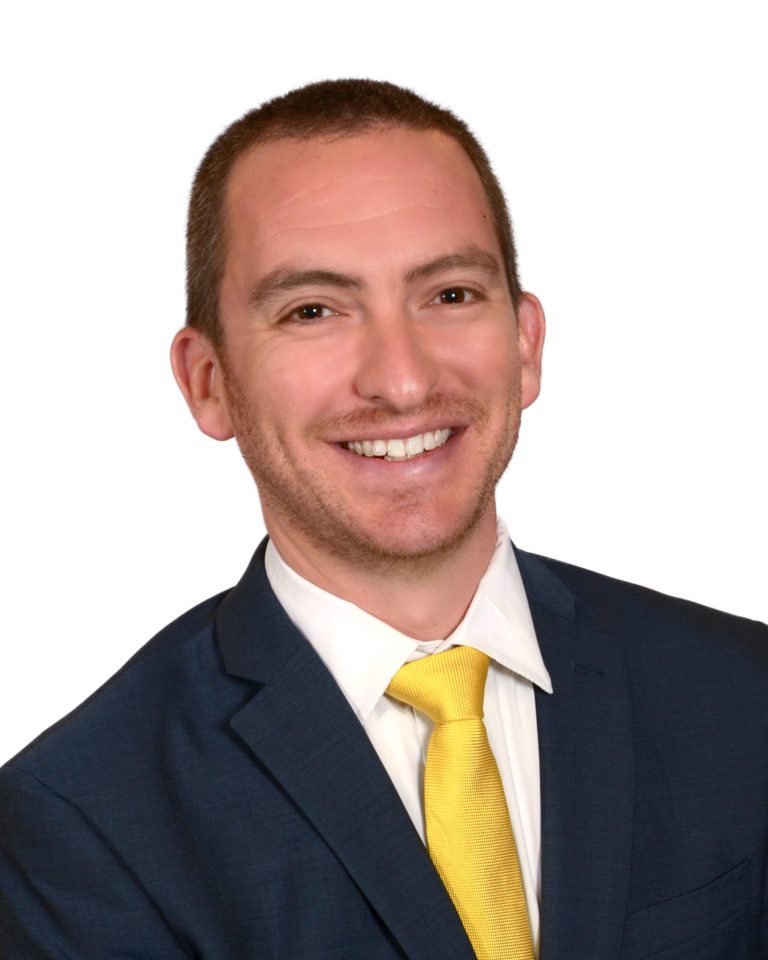 Headshot of Unico Associate Director of Solar Investments Adam Knoff. Knoff co-founded Unico Solar Investors within Unico Properties, a private equity real estate investment firm.